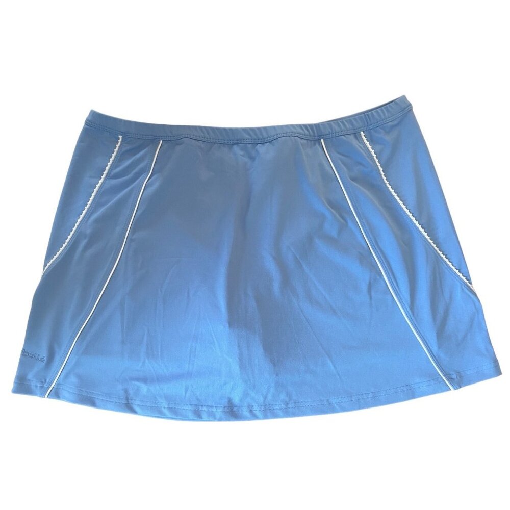 Bolle Extra Dry baby blue tennis/athletic skirt size NWT size XL